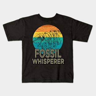 Paleontology Funny Fossil Hunter Paleontologist Geologist Kids T-Shirt